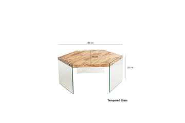 Soffbord Espelo 80 cm - Natur - Möbler - Bord & matgrupp - Soffbord