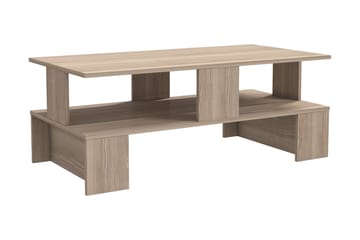 Soffbord Evansa 120 cm - Natur/Mörkbrun - Möbler - Bord & matgrupp - Soffbord