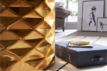 Soffbord Fetterdale 44 cm Runt - Guld - Möbler - Bord & matgrupp - Soffbord