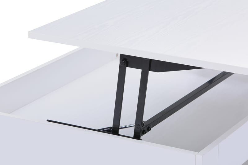 Soffbord Fintan 100 cm - Rektangulär/Vit - Soffbord