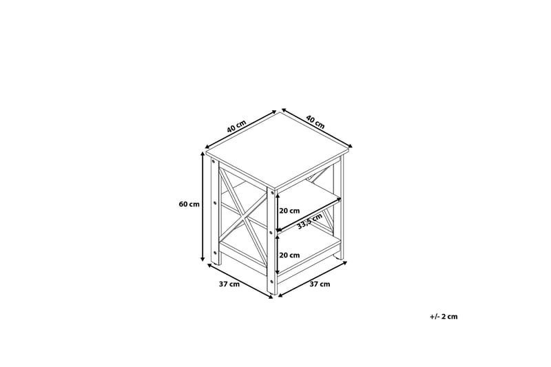 Soffbord Foster 40 cm - Svart - Möbler - Bord & matgrupp - Soffbord