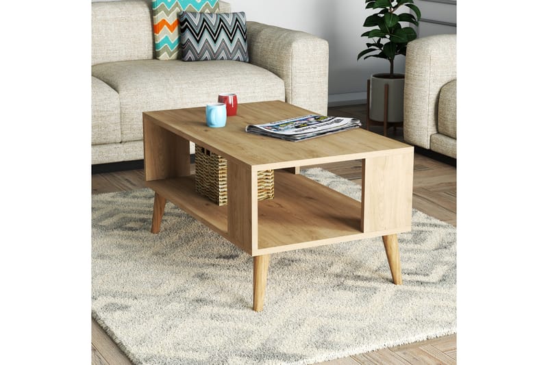 Soffbord Frogesta 90x54x90 cm - Ek - Möbler - Bord & matgrupp - Soffbord