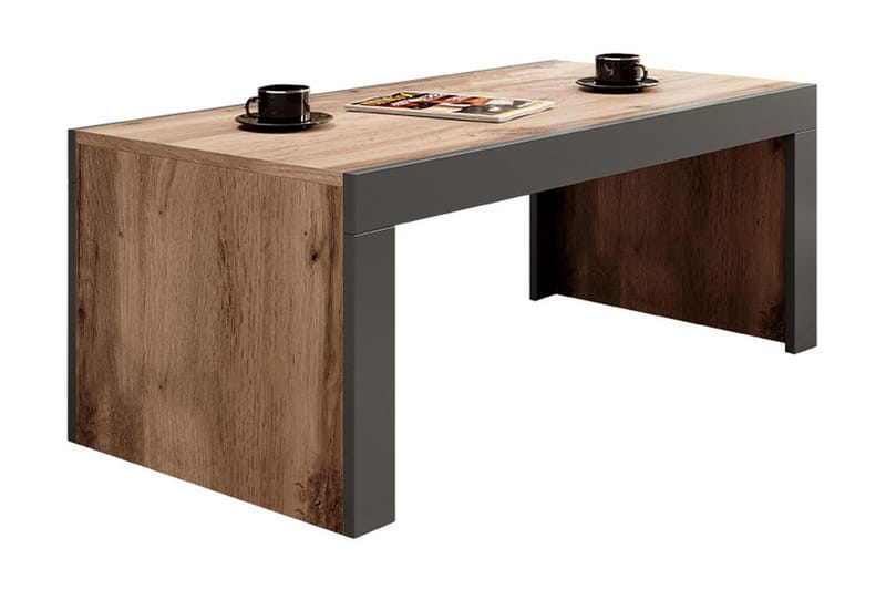 Soffbord Geitonia 120 cm - Natur/Antracit - Möbler - Bord & matgrupp - Soffbord