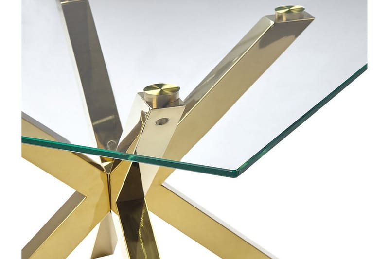 Soffbord genomskinlig/guld STARLIGHT - Guld - Möbler - Bord & matgrupp - Soffbord