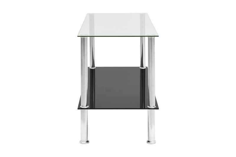 Soffbord genomskinligt 110x43x60 cm härdat glas - Transparent - Soffbord