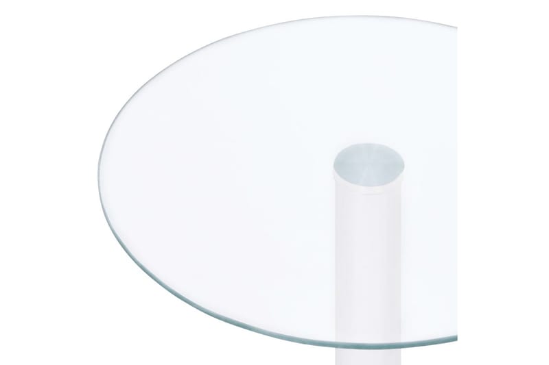 Soffbord genomskinligt 40 cm härdat glas - Transparent - Soffbord