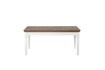 Soffbord Getafez 110 cm - Vit/Natur - Möbler - Bord & matgrupp - Soffbord