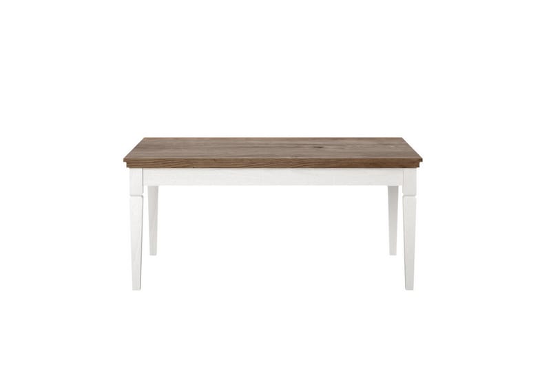 Soffbord Getafez 110 cm - Vit/Natur - Möbler - Bord & matgrupp - Soffbord