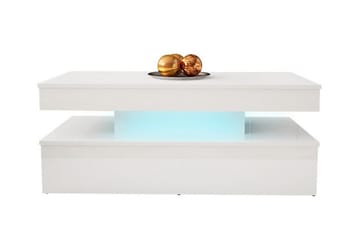Soffbord Glenndale 55 cm - Vit - Möbler - Bord & matgrupp - Soffbord