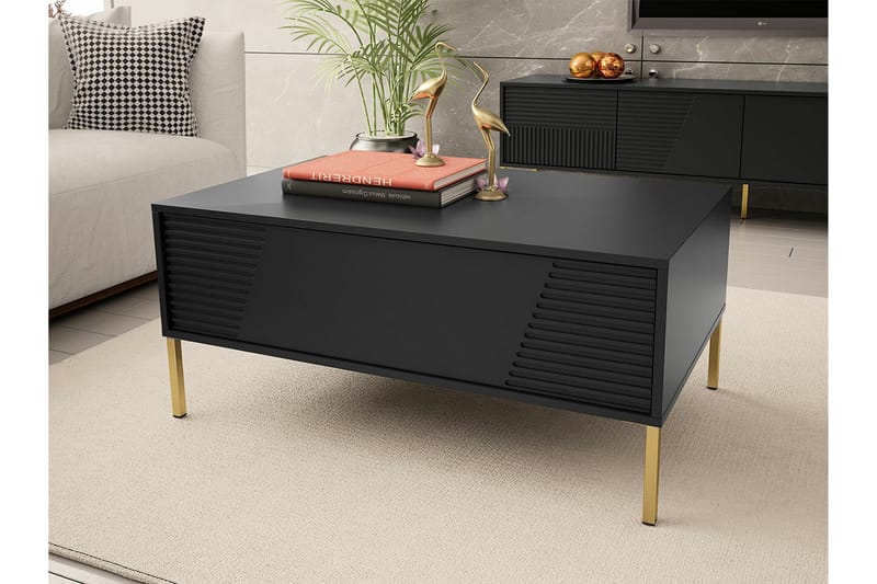 Soffbord Glenndale 60 cm - Svart - Möbler - Bord & matgrupp - Soffbord