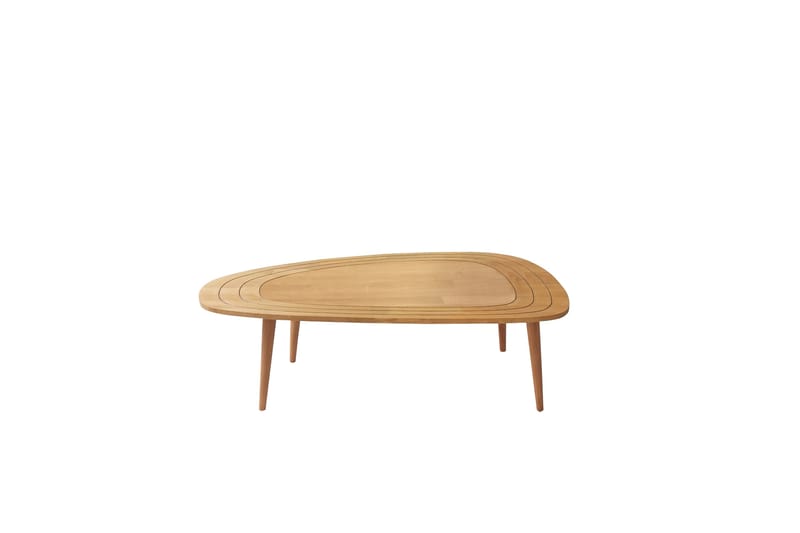 Soffbord Gozoa 115 cm - Teak - Soffbord