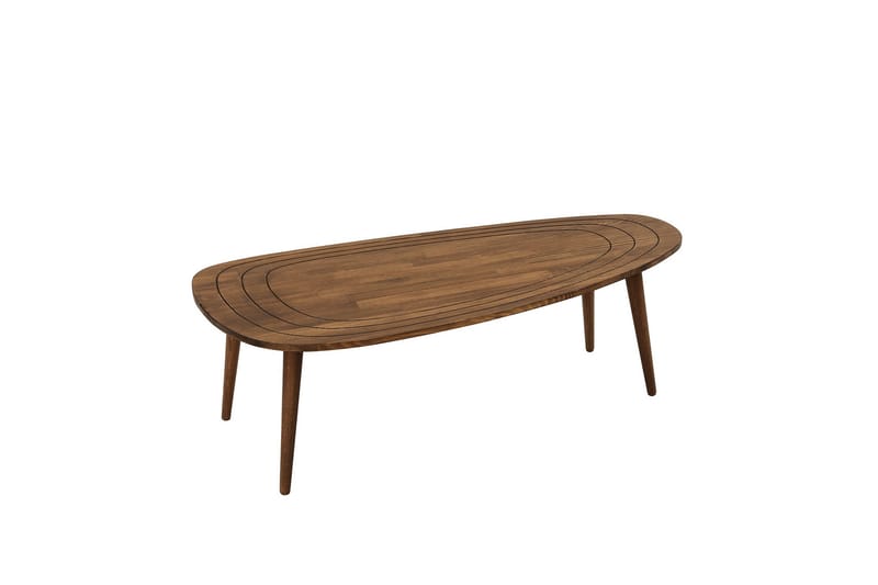 Soffbord Gozoa 115 cm - Valnöt - Möbler - Bord & matgrupp - Soffbord