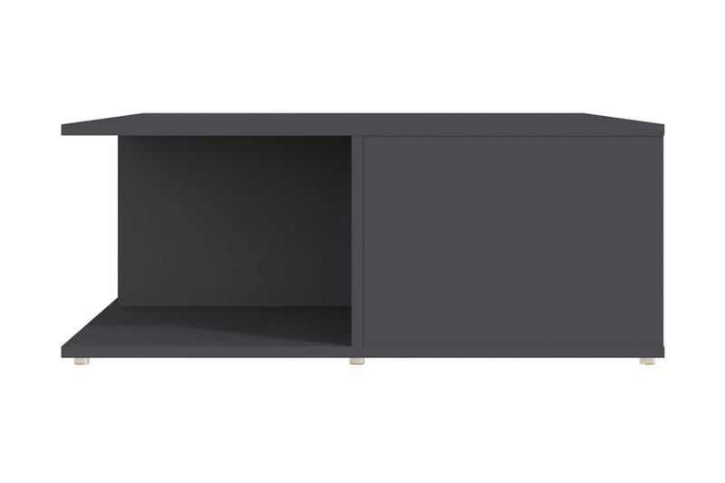 Soffbord grå 80x80x31 cm spånskiva - Grå - Soffbord