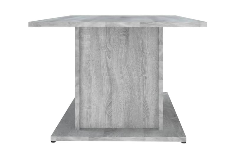 Soffbord grå sonoma 102x55,5x40 cm spånskiva - Grå - Soffbord