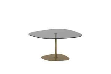 Soffbord Greevston 85 cm - Grå/Guld - Möbler - Bord & matgrupp - Soffbord