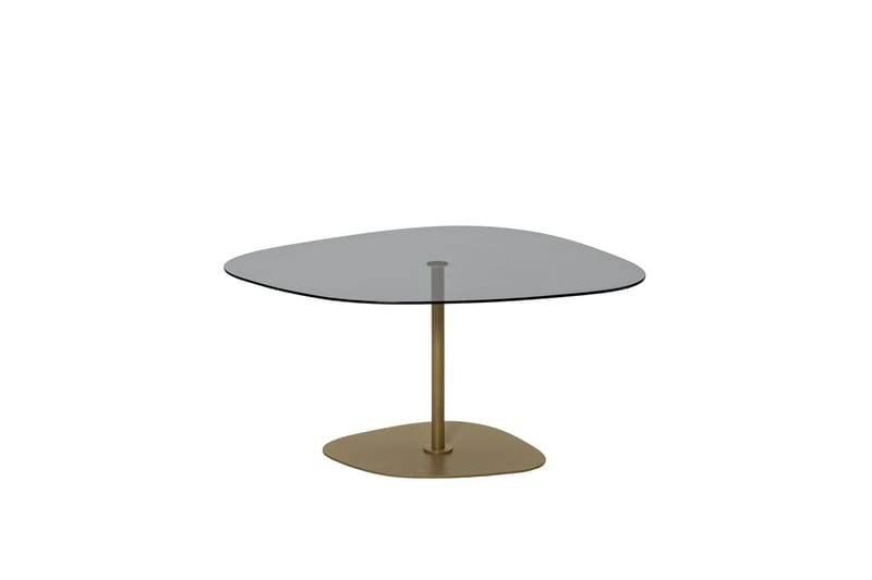 Soffbord Greevston 85 cm - Grå/Guld - Möbler - Bord & matgrupp - Soffbord