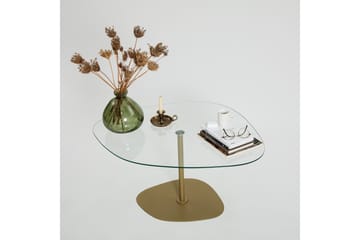 Soffbord Greevston 85 cm - Guld - Möbler - Bord & matgrupp - Soffbord