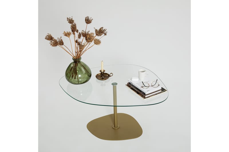 Soffbord Greevston 85 cm - Guld - Möbler - Bord & matgrupp - Soffbord