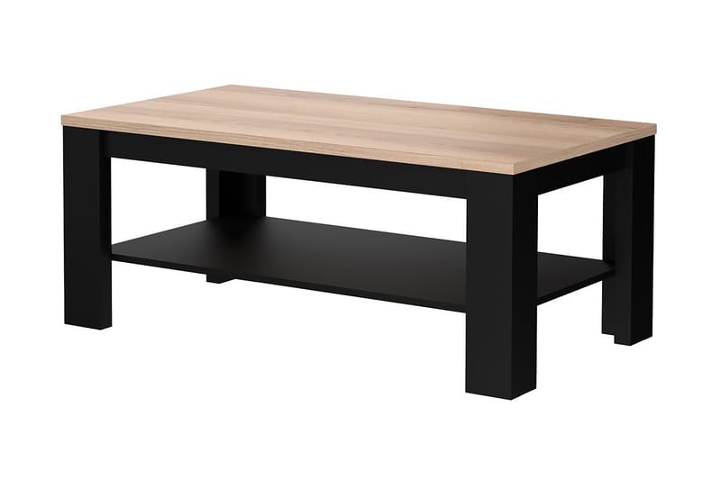 Soffbord Havdar 110 cm - Brun/Svart - Soffbord