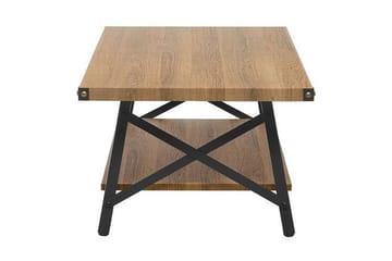 Soffbord Hollinswood 100 cm med Förvaring Hylla - Trä/Natur - Möbler - Bord & matgrupp - Soffbord