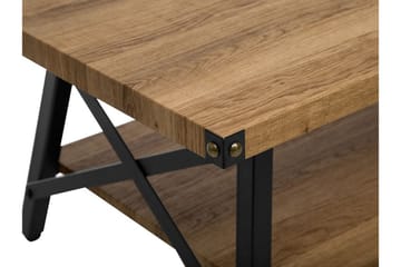 Soffbord Hollinswood 100 cm med Förvaring Hylla - Trä/Natur - Möbler - Bord & matgrupp - Soffbord