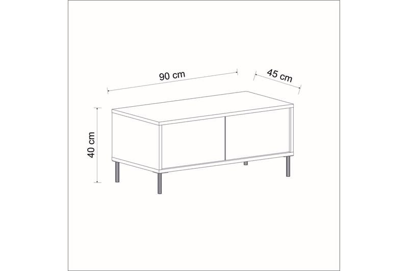 Soffbord Imaj 90 cm - Antracit - Soffbord