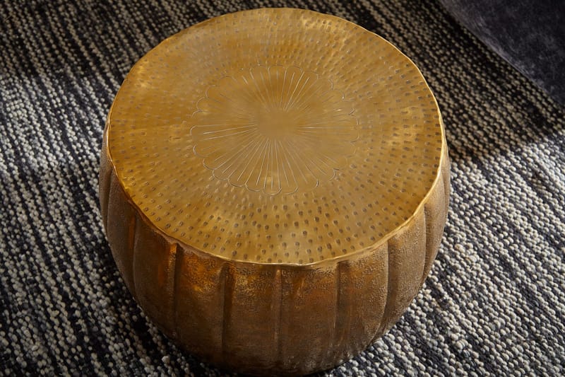 Soffbord Juliuz 60 cm Runt - Guld - Möbler - Bord & matgrupp - Soffbord