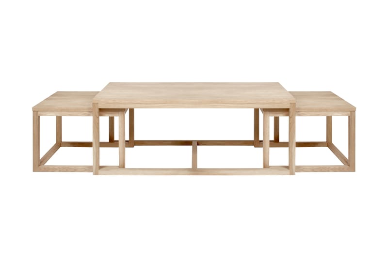 Soffbord Klemens 120 cm - Bok/Beige - Möbler - Bord & matgrupp - Soffbord