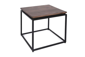 Soffbord Lalei 45 cm - Valnötsbrun/Svart - Möbler - Bord & matgrupp - Soffbord