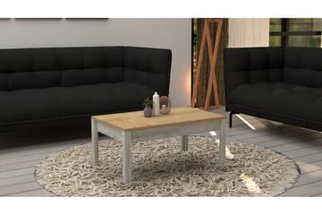 Soffbord Laylana 80 cm - Brun/Blå/Vit - Möbler - Bord & matgrupp - Soffbord