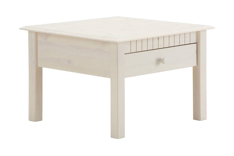 Soffbord Lidwina 60 cm - Vit - Möbler - Bord & matgrupp - Soffbord