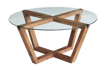 Soffbord Lilya 75x35x75 cm - Brun - Möbler - Bord & matgrupp - Soffbord
