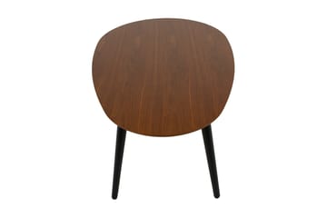 Soffbord Lovitz 110 cm Ovalt - Valnöt/Svart - Möbler - Bord & matgrupp - Soffbord