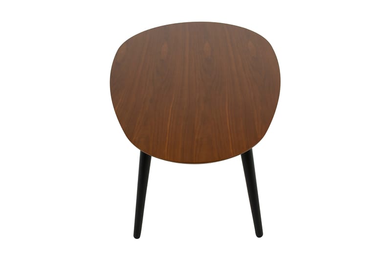 Soffbord Lovitz 110 cm Ovalt - Valnöt/Svart - Möbler - Bord & matgrupp - Soffbord