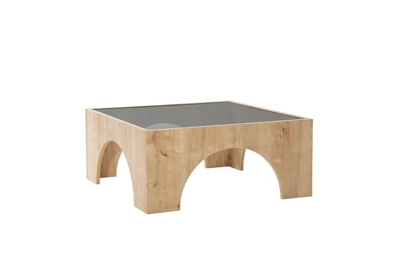 Soffbord Lowan 80 cm - Brun - Möbler - Bord & matgrupp - Soffbord
