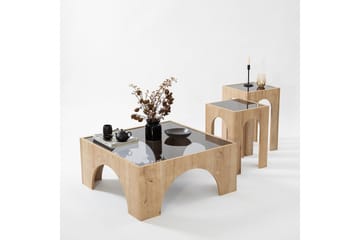 Soffbord Lowan 80 cm - Brun - Möbler - Bord & matgrupp - Soffbord