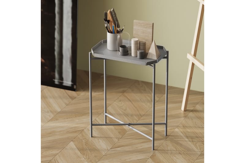 Soffbord Mamta 26 cm - Grå - Möbler - Bord & matgrupp - Soffbord