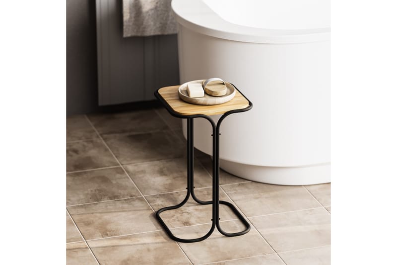 Soffbord Mamta 30 cm - Svart/Natural - Möbler - Bord & matgrupp - Soffbord