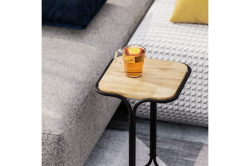Soffbord Mamta 30 cm - Svart/Natural - Möbler - Bord & matgrupp - Soffbord