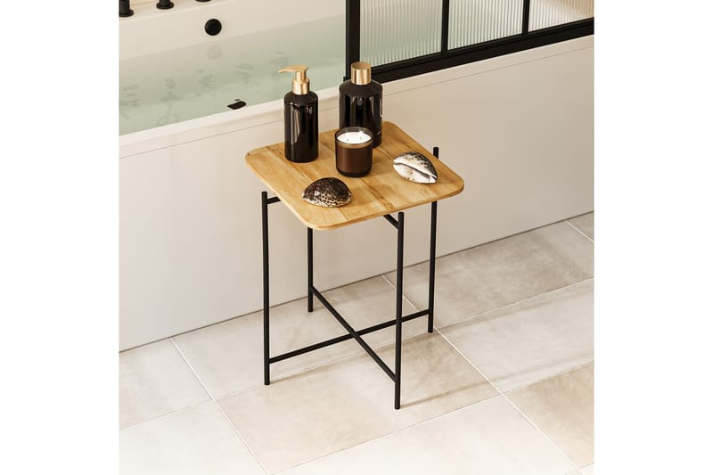 Soffbord Mamta 46 cm - Svart/Natural - Möbler - Bord & matgrupp - Soffbord