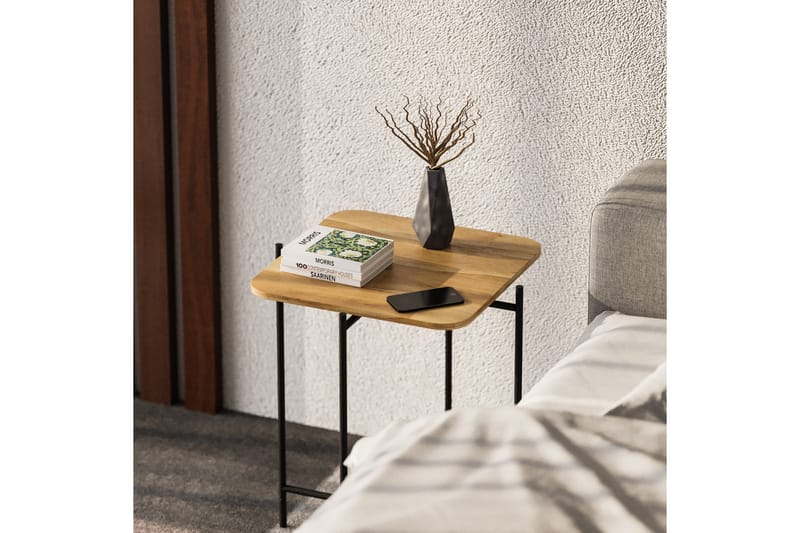 Soffbord Mamta 46 cm - Svart/Natural - Möbler - Bord & matgrupp - Soffbord