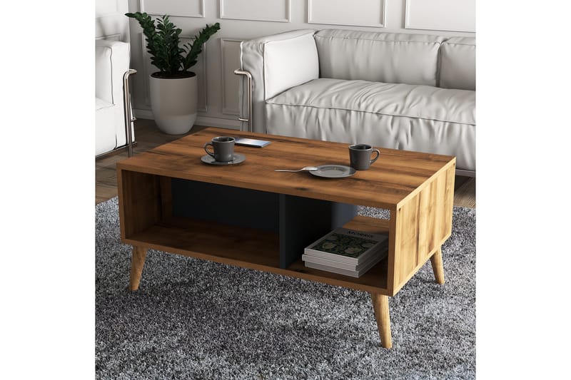 Soffbord Manko 90x54x90 cm - Brun - Möbler - Bord & matgrupp - Soffbord