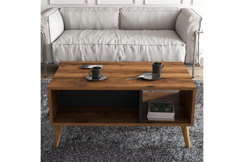Soffbord Manko 90x54x90 cm - Brun - Möbler - Bord & matgrupp - Soffbord