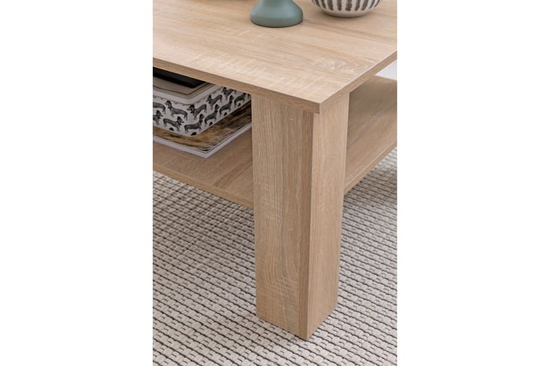 Soffbord Marianthi 60 cm med Förvaring Hylla - Natur - Möbler - Bord & matgrupp - Soffbord
