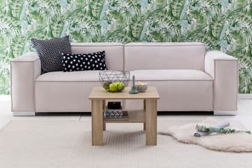 Soffbord Marianthi 60 cm med Förvaring Hylla - Natur - Möbler - Bord & matgrupp - Soffbord
