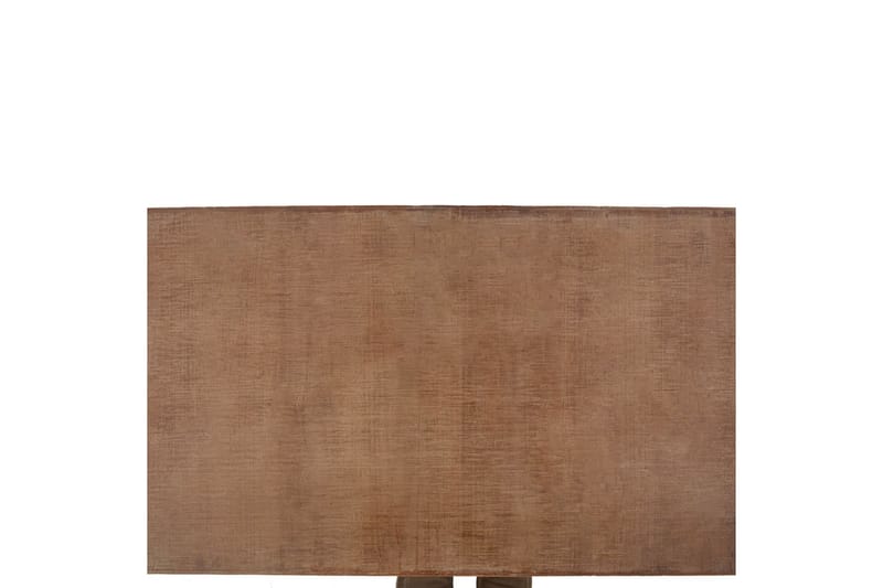 Soffbord massivt granträ 91x51x38 cm brun - Brun - Soffbord