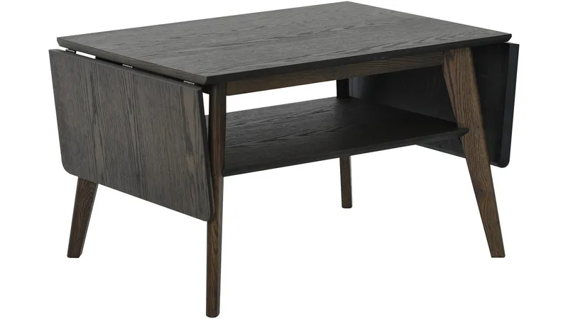Soffbord Hovden med Klaff & Hylla, Brun
