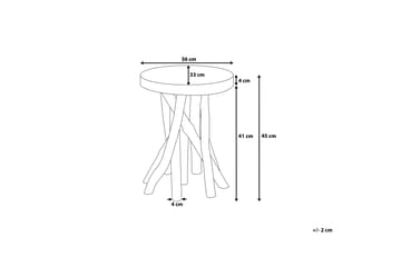 Soffbord Merritt 36 cm - Trä|Natur - Möbler - Bord & matgrupp - Soffbord