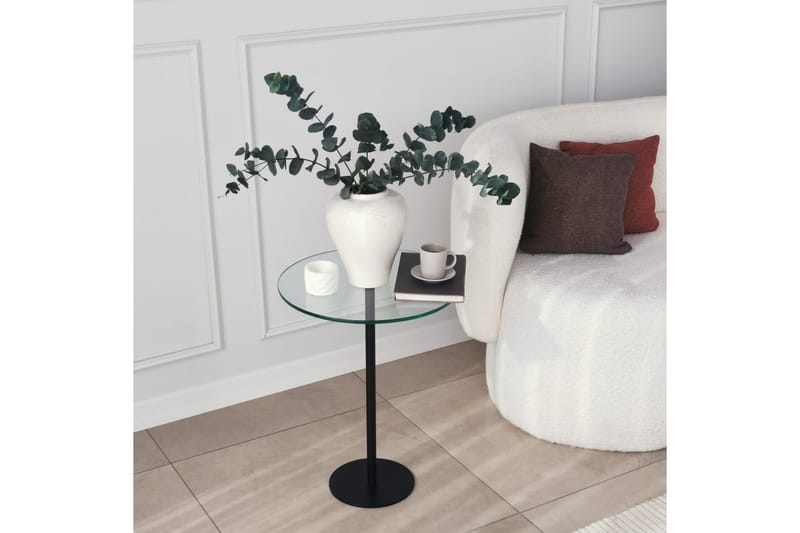 Soffbord Mesjö 40x50x40 cm Runt - Svart - Möbler - Bord & matgrupp - Soffbord