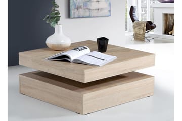 Soffbord Mesne 78 cm med Förvaring Hylla - Brun - Möbler - Bord & matgrupp - Soffbord